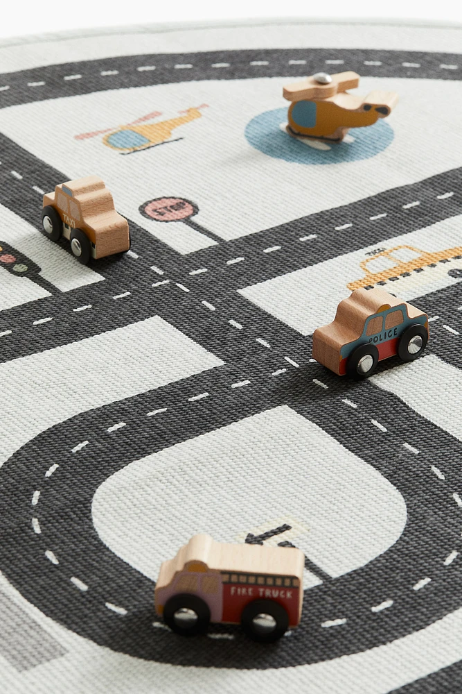 Round Road Playmat