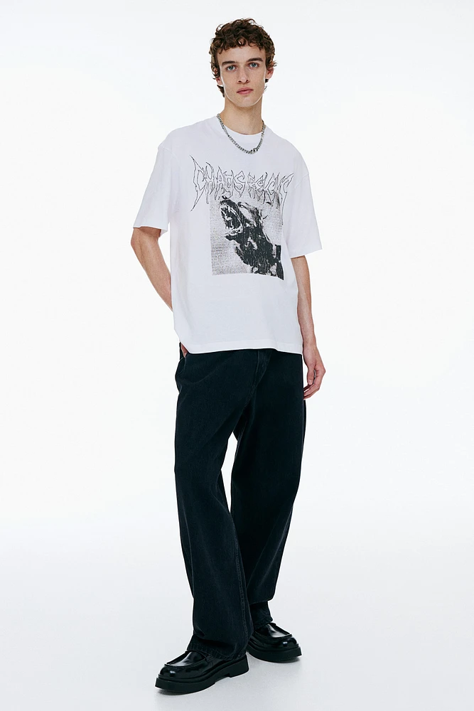Loose Fit Printed T-shirt