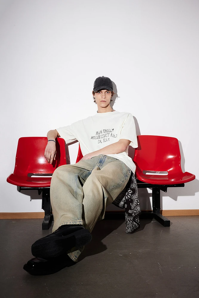 Loose-Fit Printed T-Shirt