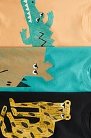 Lot de 3 T-shirts imprimés