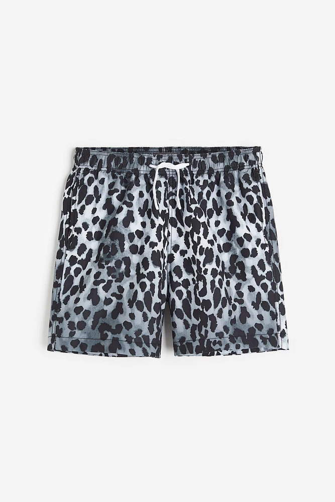 Patterned Swim Shorts