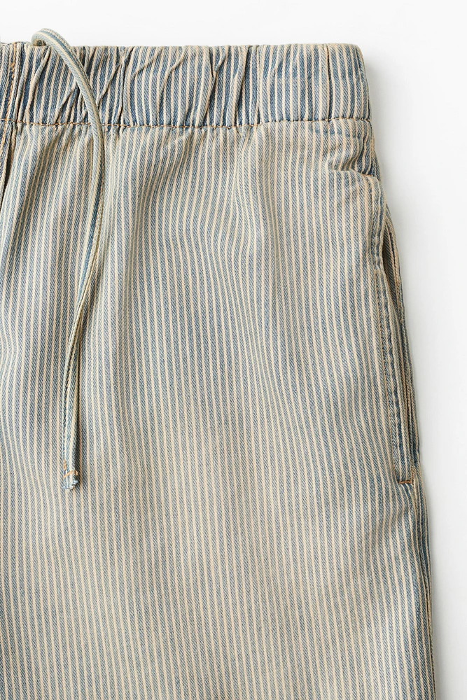 Baggy Denim Shorts