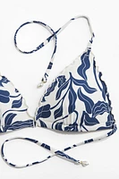 Push-Up Triangle Bikini Top