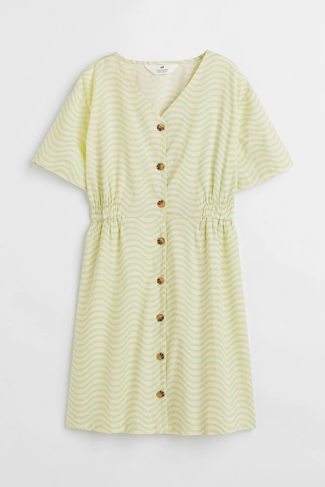 Short-sleeved Cotton Dress