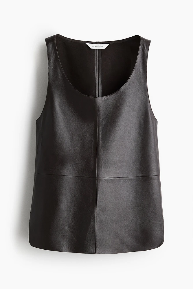 Leather Tank Top