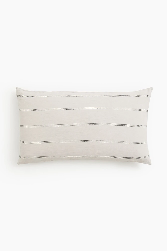 Linen-blend Cushion Cover