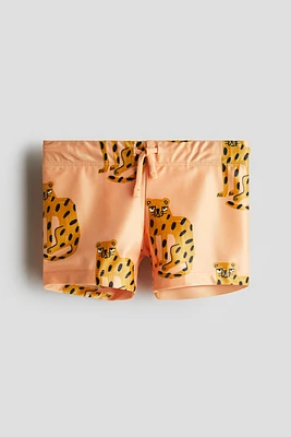 Printed Swim Trunks