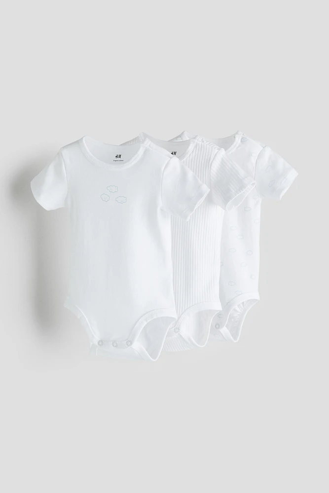 3-pack Cotton Jersey Bodysuits