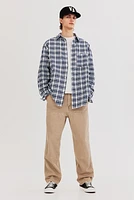 Loose Fit Flannel Shirt