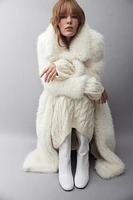 Fluffy Maxi Coat