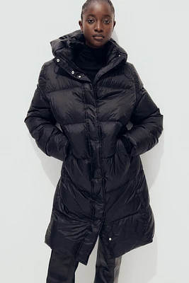 Water-repellent Down Puffer Coat