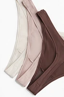 3-pack Microfiber Thong Briefs