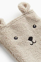 Teddy Fleece Christmas Stocking