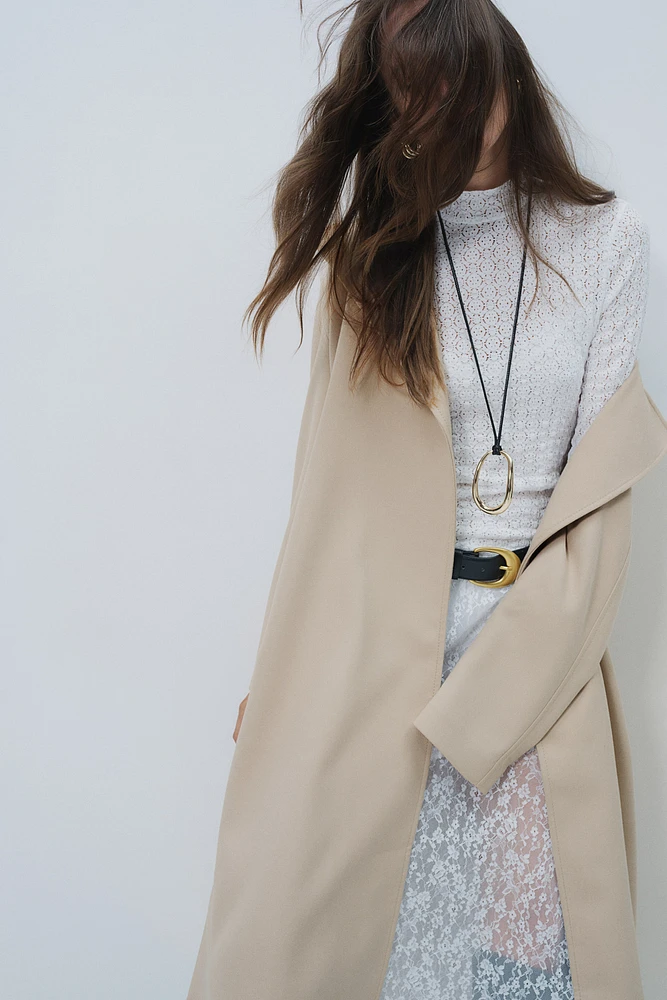 Trench-Look Coat