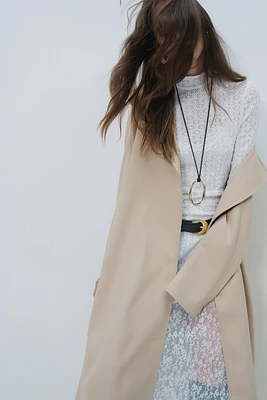 Trench-Look Coat