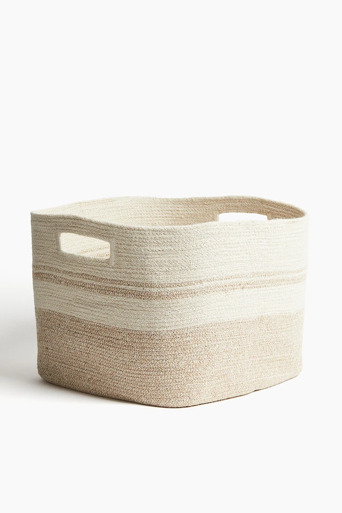 Jute Laundry Basket