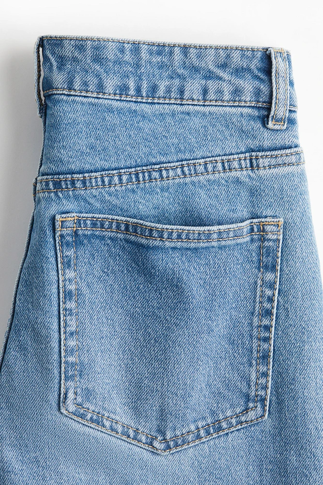 Jean évasé taille haute