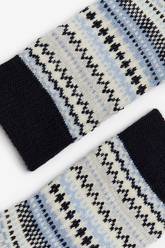 Wool-blend Socks