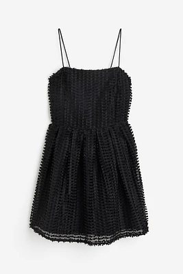 Textured Mini Dress