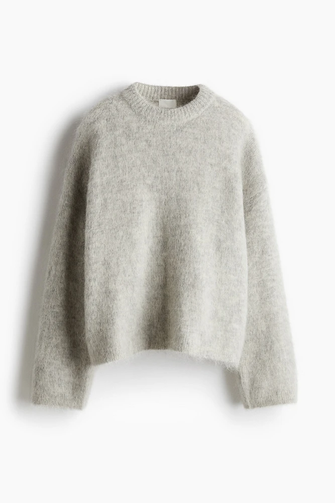 Oversized Mohair-Blend Sweater