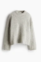 Oversized Mohair-Blend Sweater