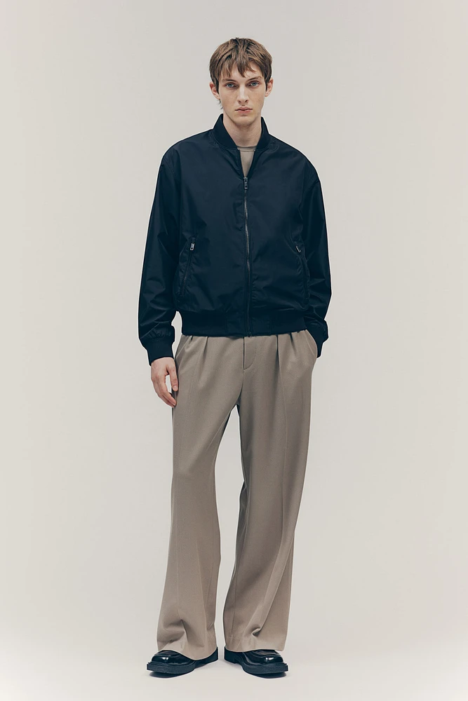 Regular-Fit Lightweight Bomber Jacket