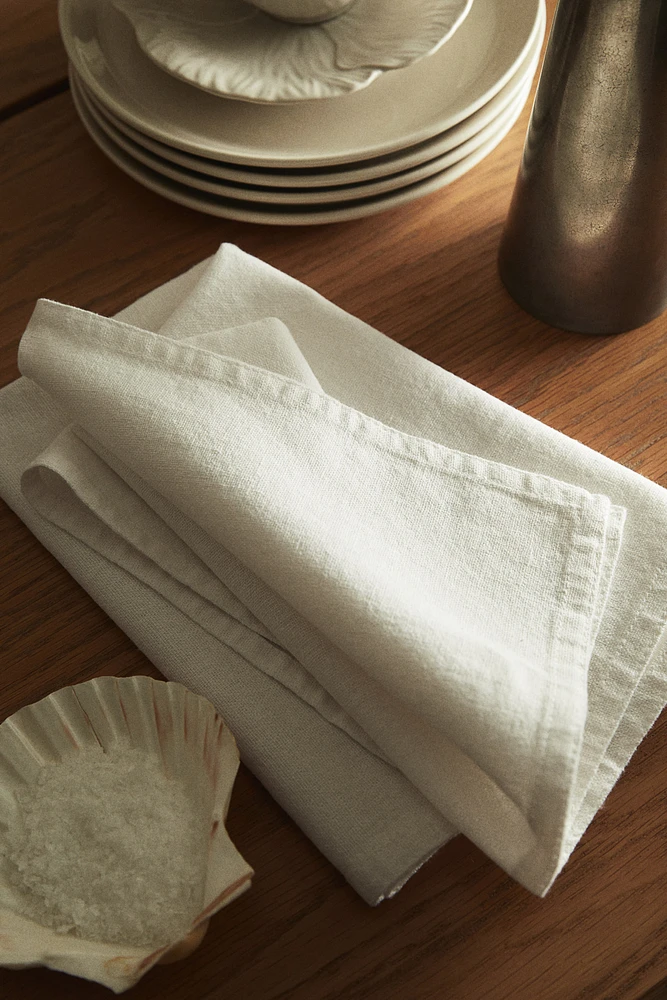 2-pack Linen-blend Napkins