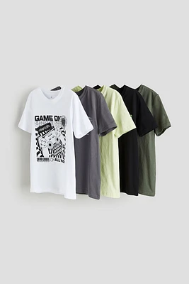 5-pack Cotton T-shirts