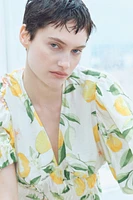 Blouse à encolure en V