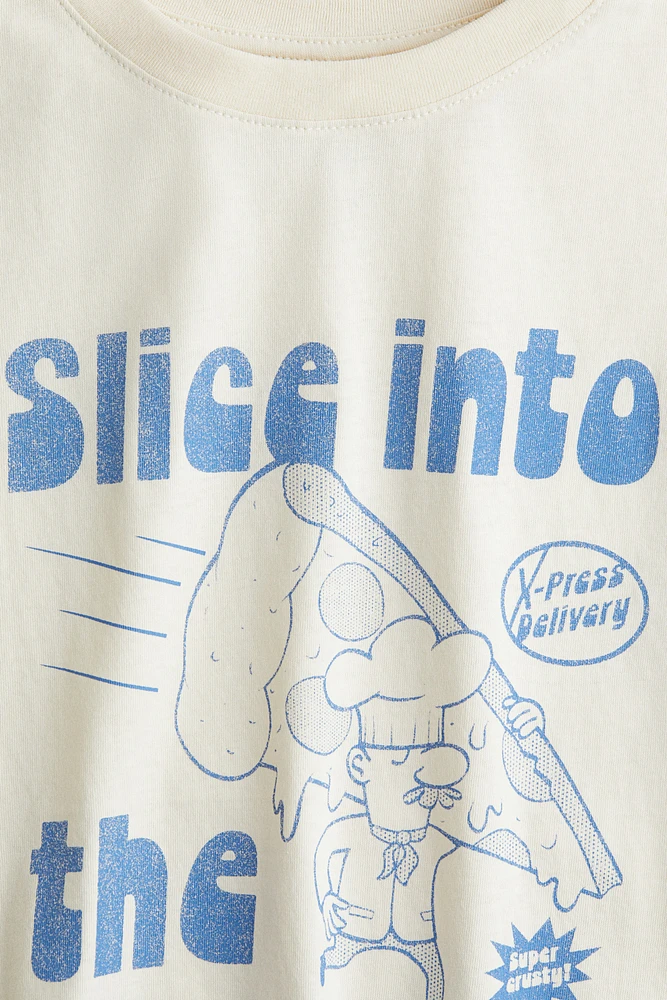 T-shirt imprimé en coton