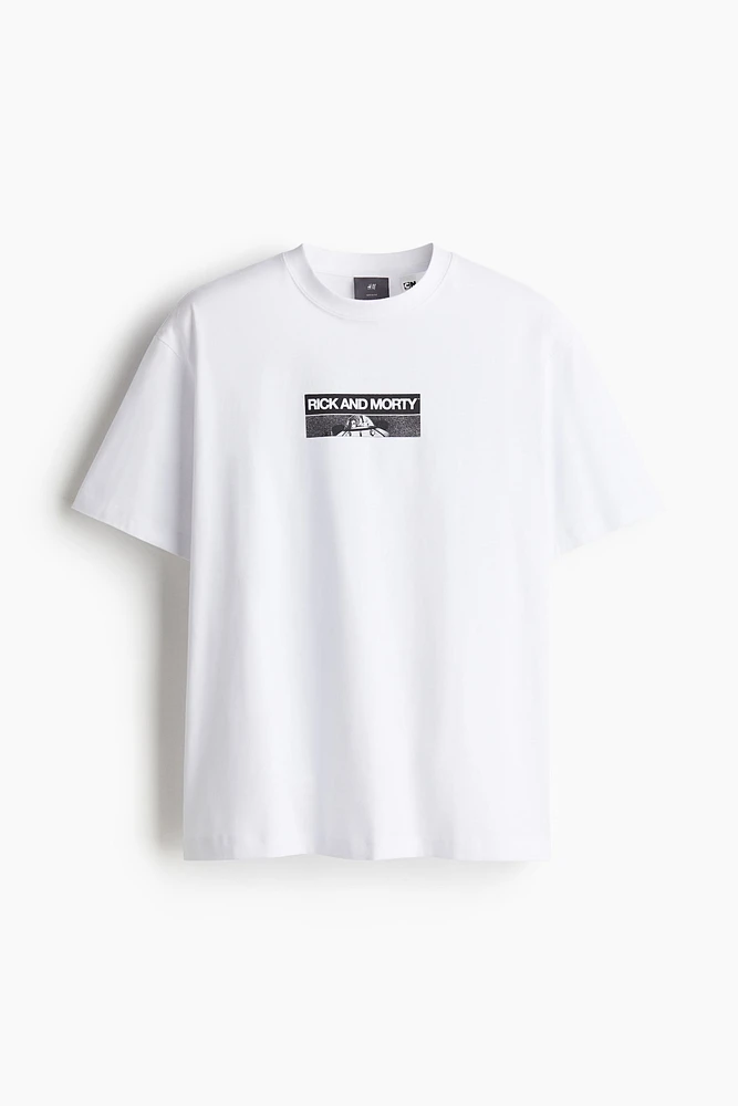 Loose-Fit Printed T-Shirt