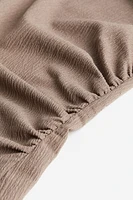 Draped Sleeveless Top
