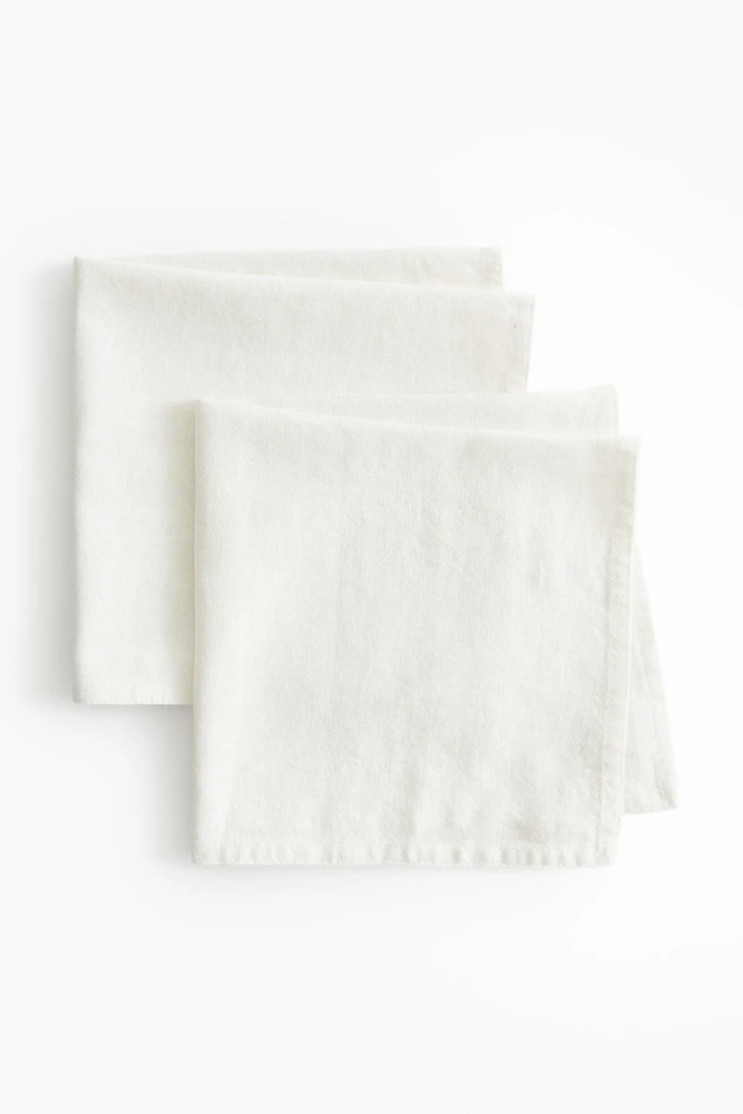 2-pack Linen-blend Napkins