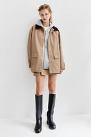 Oversized Hooded Jacket