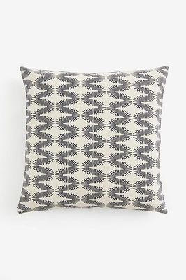 Patterned Cotton Cushion Cover