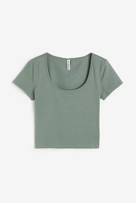 Cotton Jersey Top