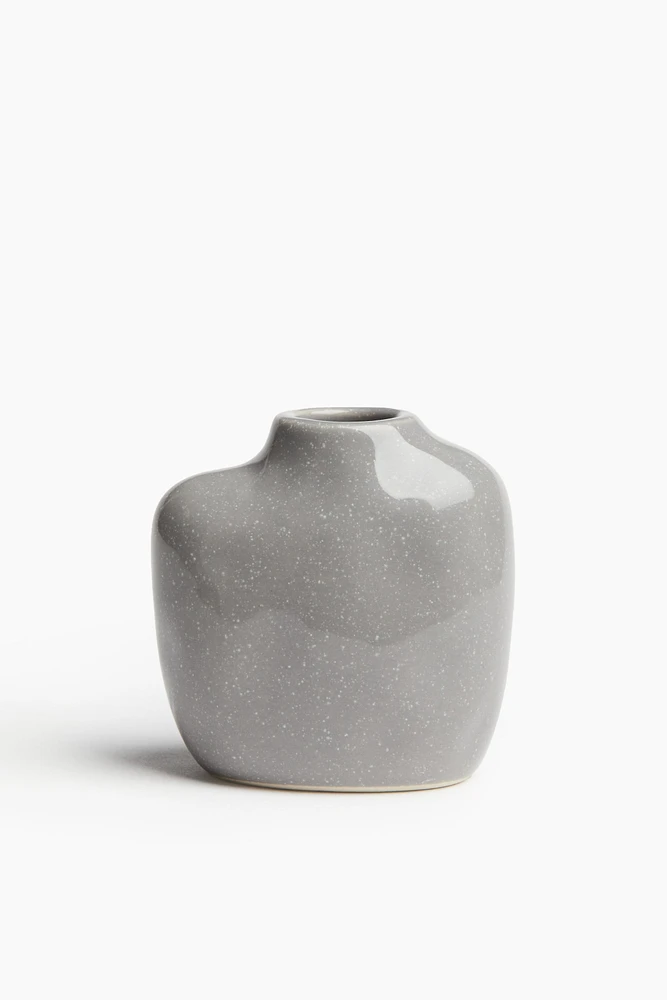 Small Irregular Stoneware Vase