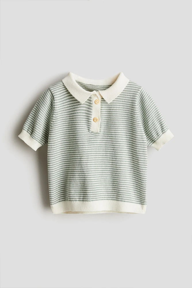 Knit Polo Shirt