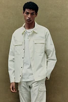 Regular-Fit Utility Overshirt