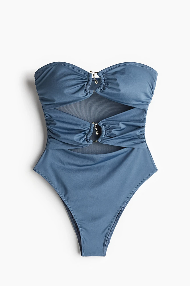 Maillot de bain bandeau coussiné