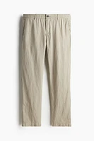 Regular Fit Linen Pants