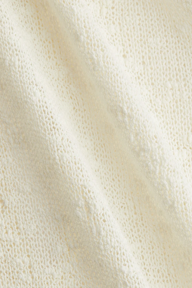 Débardeur en tricot texturé