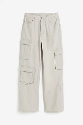 Twill Cargo Pants