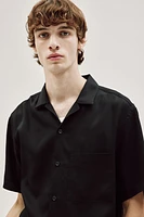 Regular Fit Lyocell Resort Shirt
