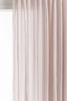 One-pack Long and Wide Linen-Blend Curtain Panel