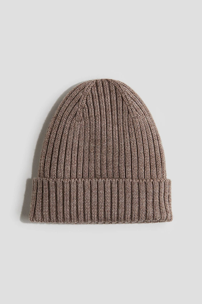 Wool-Knit Beanie