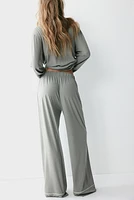 Viscose-Blend Pajamas