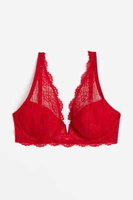 Padded Underwire Lace Bra