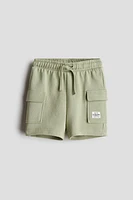 Short cargo en molleton