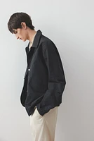 Regular Fit Nylon Utility Jacket